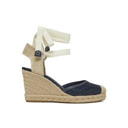 Guess Еспадрили FLJCRN DEN04 Тъмносин