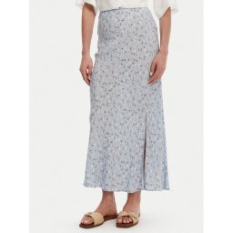 Pieces Миди пола Nya 17147811 Светлосиньо Regular Fit