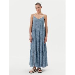 MICHAEL Michael Kors Лятна рокля MS582IDH68 Светлосиньо Regular Fit