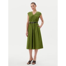 MICHAEL Michael Kors Ежедневна рокля MS5830KF4C Зелен Regular Fit