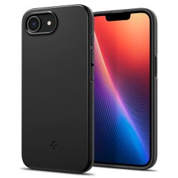 Гръб Spigen за iPhone 17E, iPhone 16E, Thin Fit, MagSafe, Черен