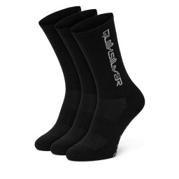 Дълги чорапи Quiksilver AS_QUIKSILVER_100W_SS25 (3-PACK) Черен
