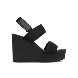 Calvin Klein Jeans Сандали Wedge Sandal Webbing In YW0YW01790 Черен