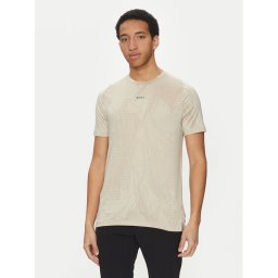 BOSS Тишърт Desert Active 50537755 Бежов Regular Fit