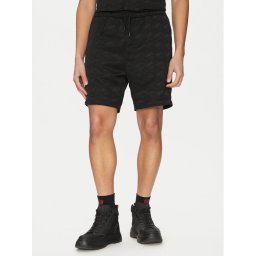HUGO Спортни шорти Ravis252 50534654 Черен Relaxed Fit