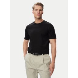 HUGO Тишърт Dimerstee 50542969 Черен Slim Fit