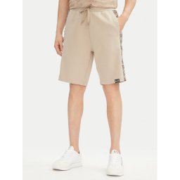 EA7 Emporio Armani Спортни шорти 7M000217 AF12660 U6155 Бежов Regular Fit