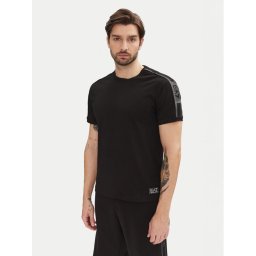 EA7 Emporio Armani Тишърт 7M000138 AF10375 UC001 Черен Regular Fit