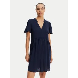JDY Лятна рокля Star 15257228 Тъмносин Regular Fit