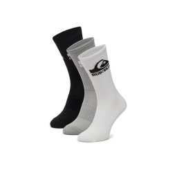 Quiksilver Дълги чорапи AS_QUIKSILVER_101W_SS25 (3-PACK) Бял