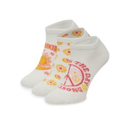 Billabong Къси чорапи AS_BILLABONG_04S_SS25 (3-PACK) Бял