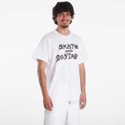 Тениска Thrasher Skate And Destroy T-Shirt White S