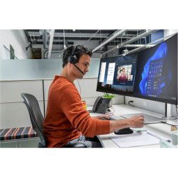HP Poly Blackwire 5220 Stereo USB-C Headset +3.5mm Plug +USB-C/A Adapter SmartBuy