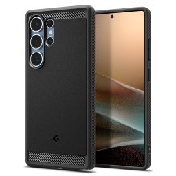 Гръб Spigen за Samsung S25 Ultra, Rugged Armor, MagSafe, Черен