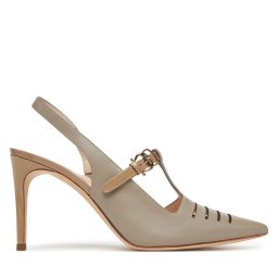 Обувки на ток Pollini PA10138C0MPA210A Бежов