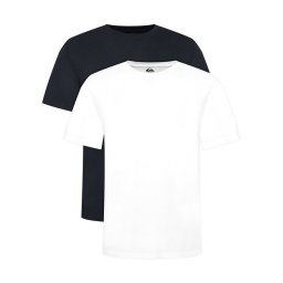 Quiksilver Комплект тениски Salt Water EQYZT08137 Черен Regular Fit
