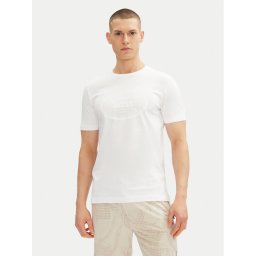 BOSS Тишърт 50537825 Бял Regular Fit