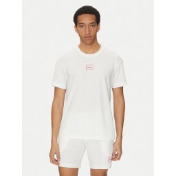 HUGO Тишърт Laze 50525236 Бял Relaxed Fit