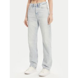 Calvin Klein Jeans Дънки J20J225132 Син Straight Fit
