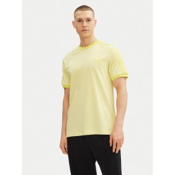 adidas Тишърт adicolor Classics 3-Stripes JN7021 Жълт Slim Fit