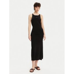 Calvin Klein Jeans Ежедневна рокля J20J225296 Черен Slim Fit