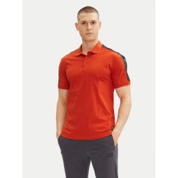 EA7 Emporio Armani Тениска с яка и копчета 7M000139 AF10375 U3012 Оранжев Regular Fit