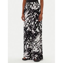 Calvin Klein Swimwear Панталони тип палацо KW0KW02823 Черен Relaxed Fit