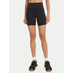 Reebok Спортни шорти High-Rise Bike Shorts 5 118672 Черен Slim Fit
