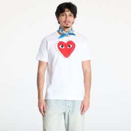 Тениска Comme des Garçons PLAY Print Red x Black x Studc T-Shirt UNISEX White XXL