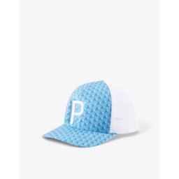 PUMA Palms Trucker P Snapback Cap Blue/White