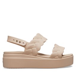 Сандали Crocs Brooklyn Woven Upper LW 209977 Бежов