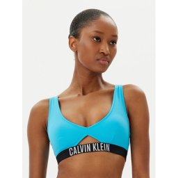 Calvin Klein Swimwear Горнище на бански KW0KW02745 Син
