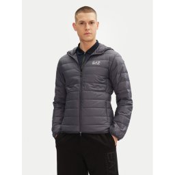 EA7 Emporio Armani Пухено яке 8NPB24 PNGPZ U8115 Сив Regular Fit