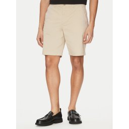 Calvin Klein Jeans Шорти от плат LV040EM618 Бежов Regular Fit