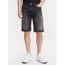 KARL LAGERFELD Дънкови шорти 265820 552832 Черен Slim Fit