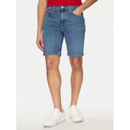 Tommy Hilfiger Дънкови шорти Brooklyn MW0MW39194 Син Slim Fit