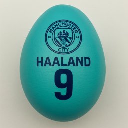 Manchester City FC Дървено великденско яйце