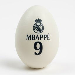 Real Madrid Дървено великденско яйце Мбапе