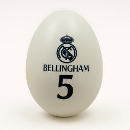 Real Madrid Дървено великденско яйце Белингам.