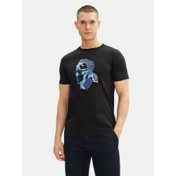 KARL LAGERFELD Тишърт 755065 552241 Тъмносин Regular Fit