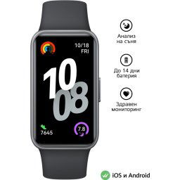 Фитнес гривна Huawei Band 10 Nora-B19F Black