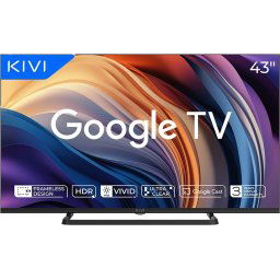 TV KIVI 43U710QB 43'' LED 4K Google TV, Dolby Audio, Max Vivid, HDMI 2.1