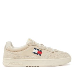 Сникърси Tommy Jeans Tjm Cupsole Suede EM0EM01568 Екрю