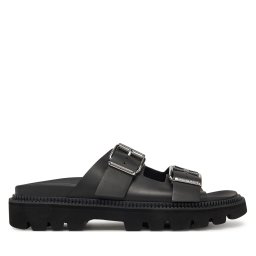 Чехли Tommy Jeans Double Strap Sandal EN0EN02753 Черен