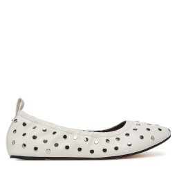 Балеринки MICHAEL Michael Kors Amy 40S5AYFP1L Бял