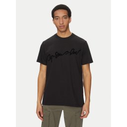 G-Star Raw Тишърт Floock G-Script D25148-C784 Черен Regular Fit