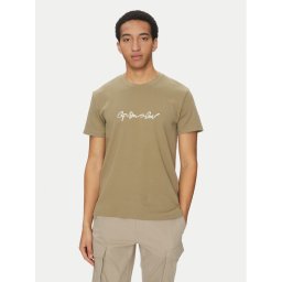 G-Star Raw Тишърт G-Script D25150-C812 Зелен Regular Fit