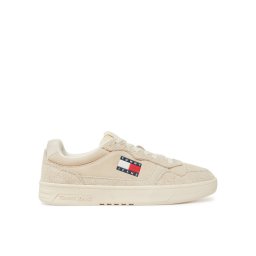 Tommy Jeans Сникърси Tjm Cupsole Suede EM0EM01568 Екрю