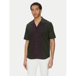 KARL LAGERFELD Риза 605445 552689 Черен Regular Fit