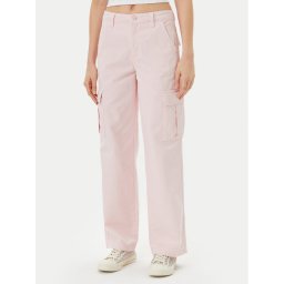 Guess Jeans Дънки W4YB61 WGCV1 Розов Straight Leg